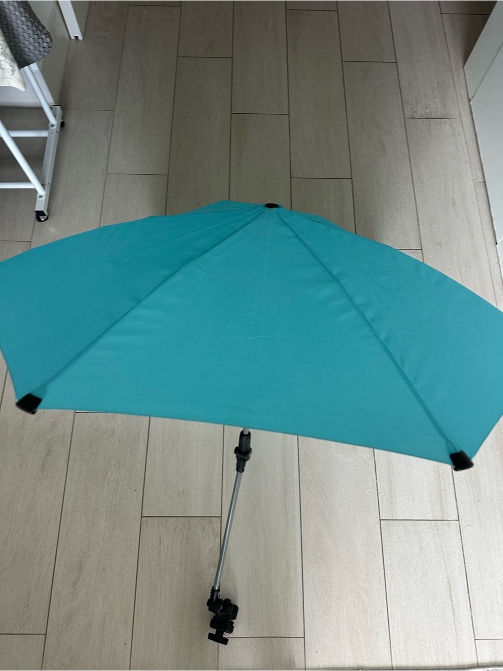 Teal Clip-On Umbrella - Unbranded